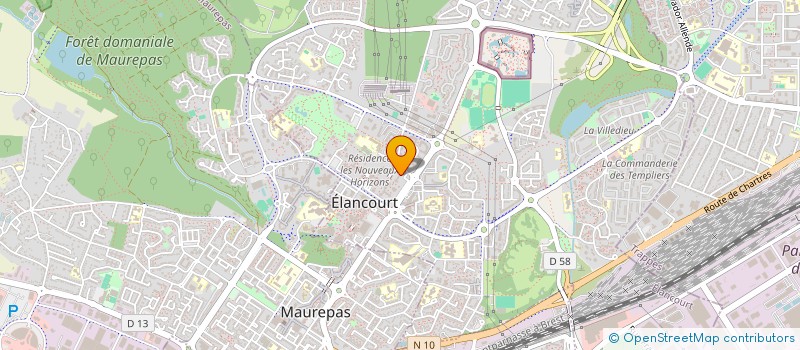 localisation de l'entreprise MADAME MAGALI KEROULLE  ELANCOURT