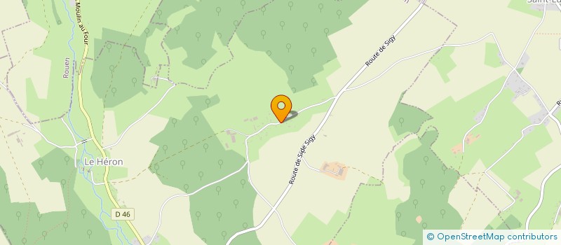 localisation de l'entreprise MADAME MAGALI KIRCHGESSER  LE HERON