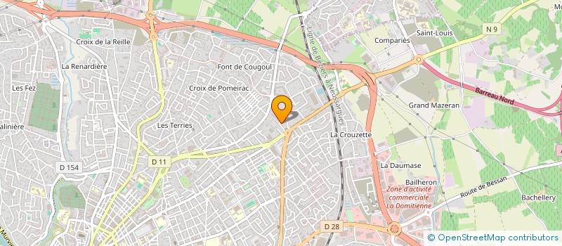 localisation de l'entreprise MADAME MAGALI KLEE à BEZIERS