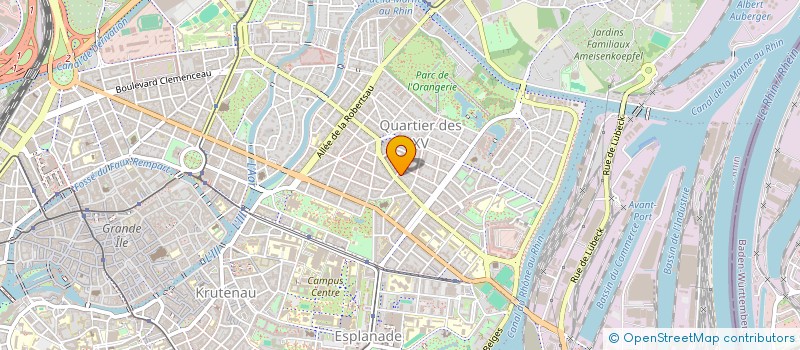 localisation de l'entreprise MADAME MAGALI KLEIN à STRASBOURG