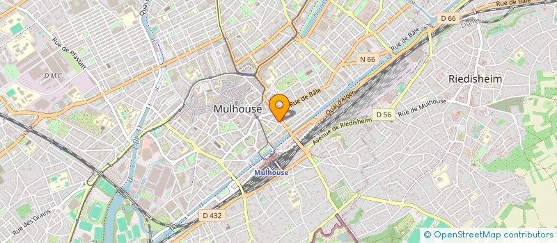 localisation de l'entreprise MADAME MAGALI KOENIG  MULHOUSE