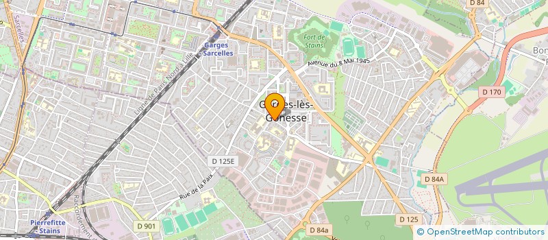 localisation de l'entreprise MADAME MAGALI KOUE-NIATE à GARGES-LES-GONESSE