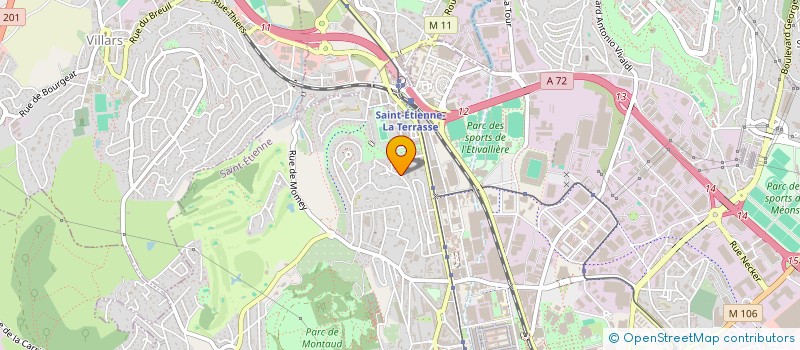 localisation de l'entreprise MADAME MAGALI KUNEBEN  SAINT-ETIENNE