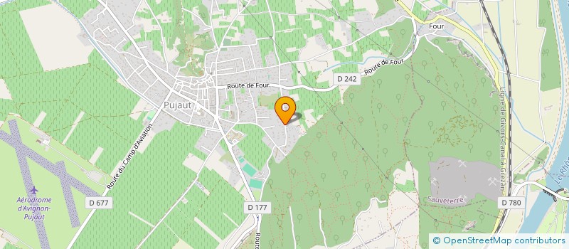 localisation de l'entreprise MADAME MAGALI KUROWSKA  LES ANGLES