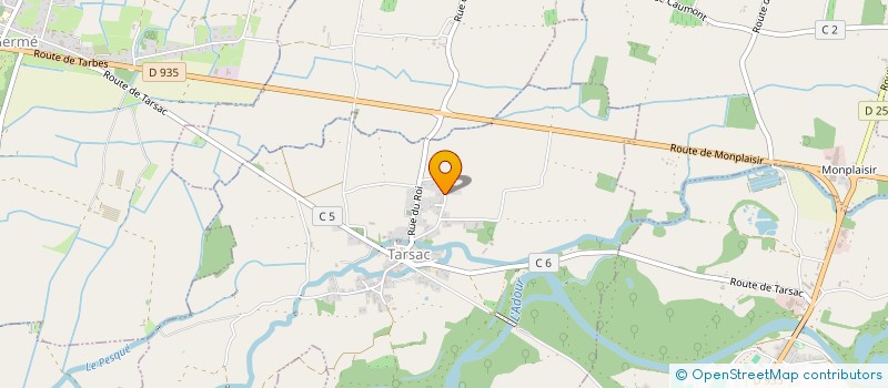 localisation de l'entreprise MADAME MAGALI LABADIE  TARSAC