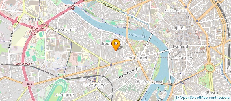 localisation de l'entreprise MADAME MAGALI LACROIX à TOULOUSE