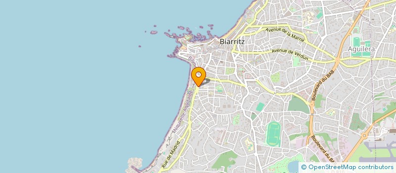 localisation de l'entreprise MADAME MAGALI LAFONT à BIARRITZ