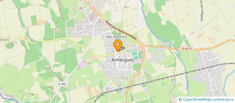 localisation de l'entreprise MADAME MAGALI LAGARDE à AIMARGUES