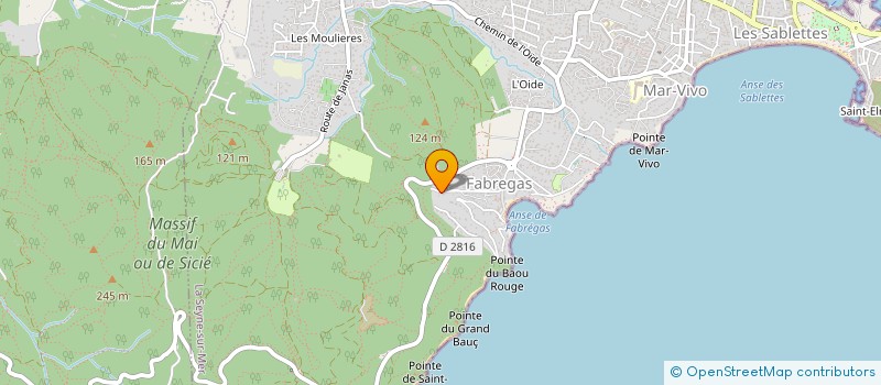 localisation de l'entreprise MADAME MAGALI LALIGANT  LA SEYNE-SUR-MER