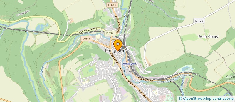 localisation de l'entreprise MADAME MAGALI LAMBERTY  LONGUYON