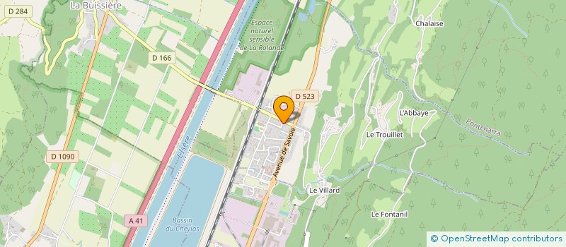 localisation de l'entreprise MADAME MAGALI LAMBROS  LE CHEYLAS