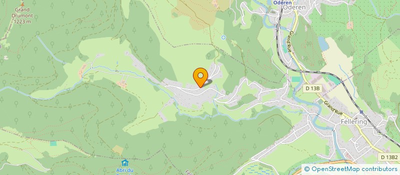 localisation de l'entreprise MADAME MAGALI LANG  FELLERING