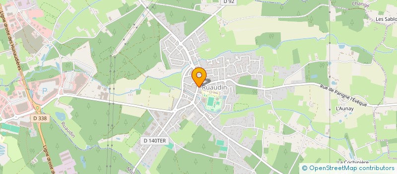 localisation de l'entreprise MADAME MAGALI LANGLAIS à RUAUDIN