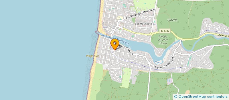 localisation de l'entreprise MADAME MAGALI LASSERRE  MIMIZAN