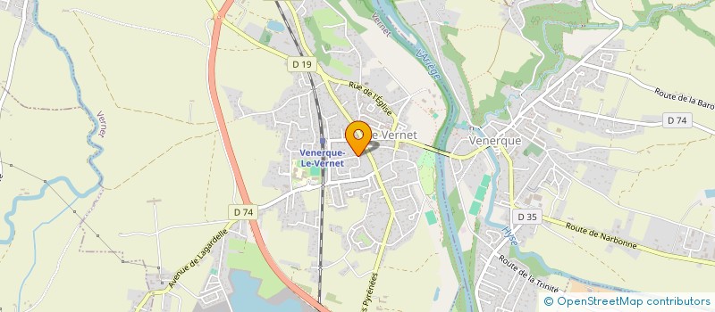 localisation de l'entreprise MADAME MAGALI LAVILLA  VERNET