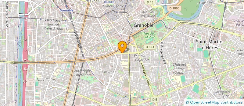 localisation de l'entreprise MADAME MAGALI LE GOFF  GRENOBLE