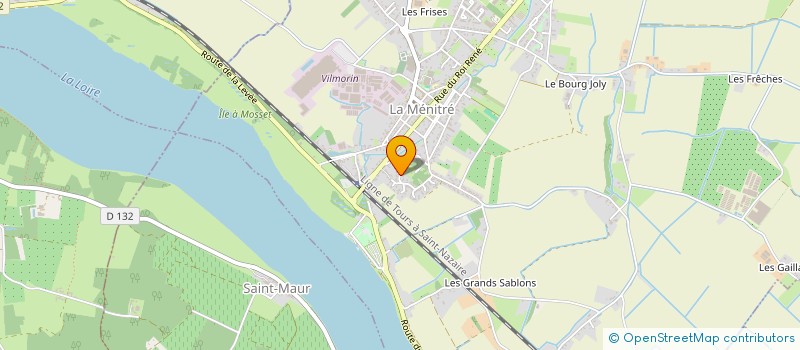 localisation de l'entreprise MADAME MAGALI LE MENE  LA MENITRE