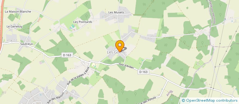 localisation de l'entreprise MADAME MAGALI LEBEAU  AMILLY