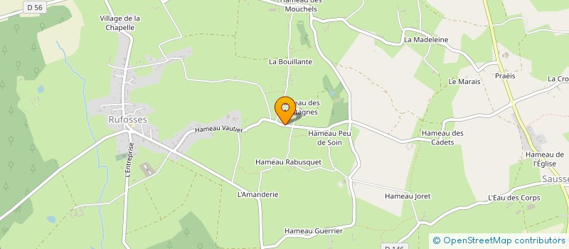 localisation de l'entreprise MADAME MAGALI LEBLOND-MARO  SAUSSEMESNIL