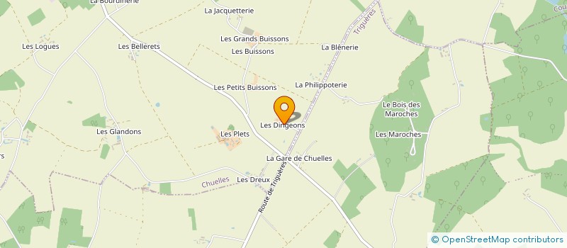 localisation de l'entreprise MADAME MAGALI LEBOUCQ à CHUELLES