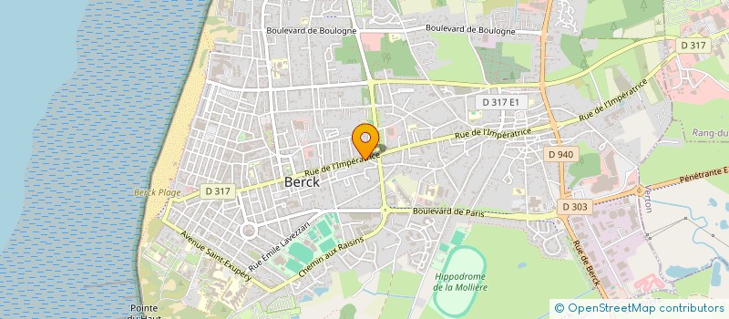 localisation de l'entreprise MADAME MAGALI LEBRUN à BERCK