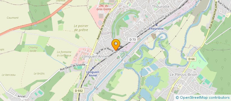 localisation de l'entreprise MADAME MAGALI LEBUT  LONGUEIL-ANNEL