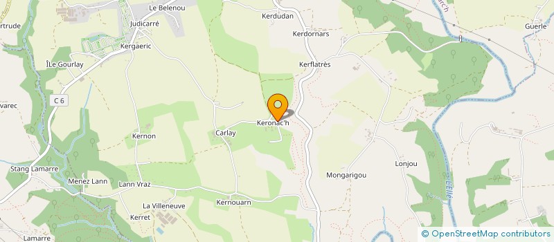 localisation de l'entreprise MADAME MAGALI LECLERC  LOCUNOLE