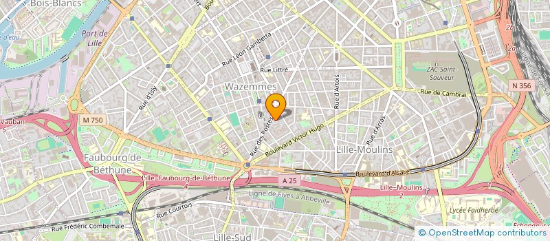 localisation de l'entreprise MADAME MAGALI LEFEVRE à LILLE