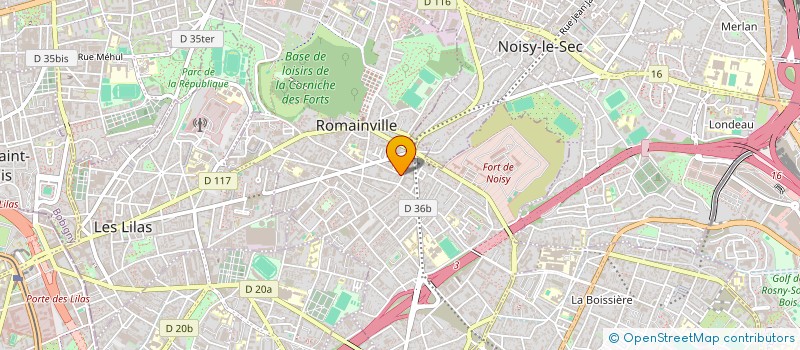 localisation de l'entreprise MADAME MAGALI LEMAIRE à ROMAINVILLE