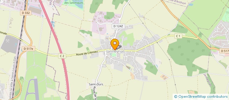 localisation de l'entreprise MADAME MAGALI LEMPEREUR--RODET  ROMANS-SUR-ISERE