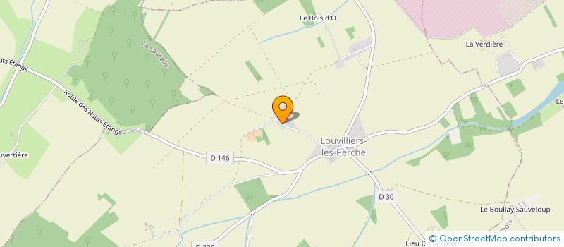 localisation de l'entreprise MADAME MAGALI LEROUEIL à LOUVILLIERS-LES-PERCHE