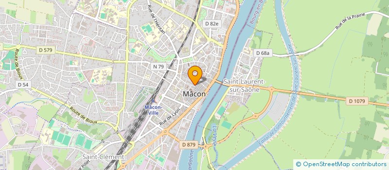 localisation de l'entreprise MADAME MAGALI LEROY DE LA CHOHINIERE à MACON