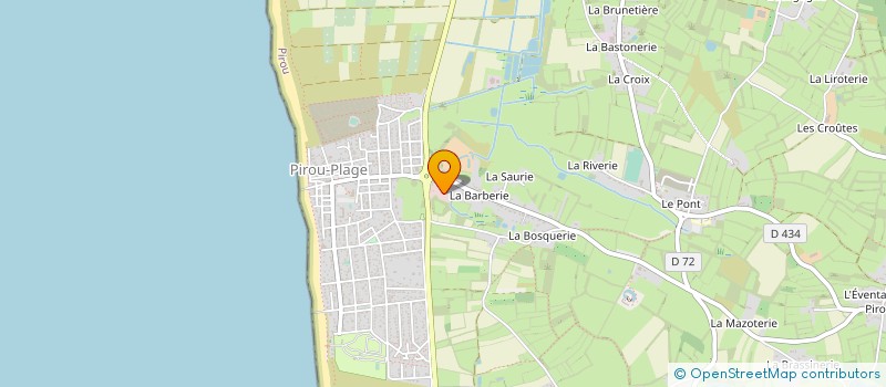 localisation de l'entreprise MADAME MAGALI LESAGE  PIROU