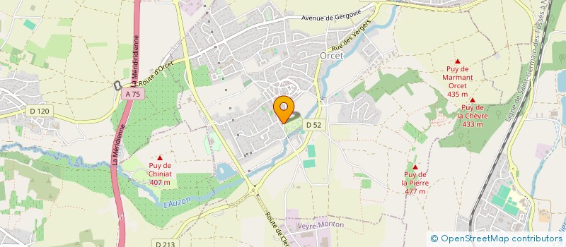 localisation de l'entreprise MADAME MAGALI LEWICKI  ORCET