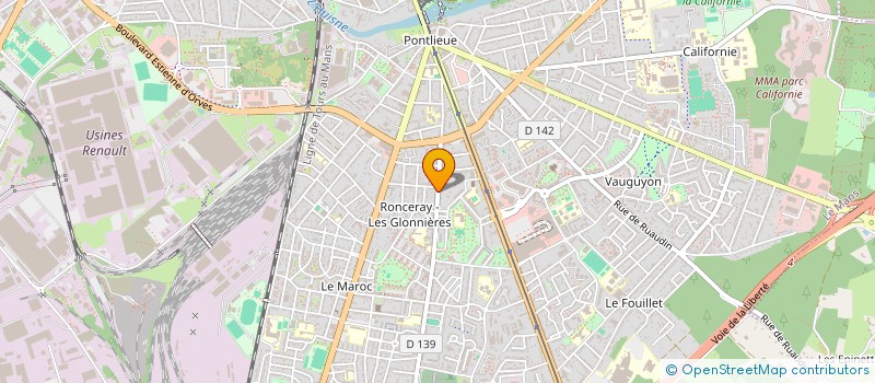 localisation de l'entreprise MADAME MAGALI LHOMME à LE MANS