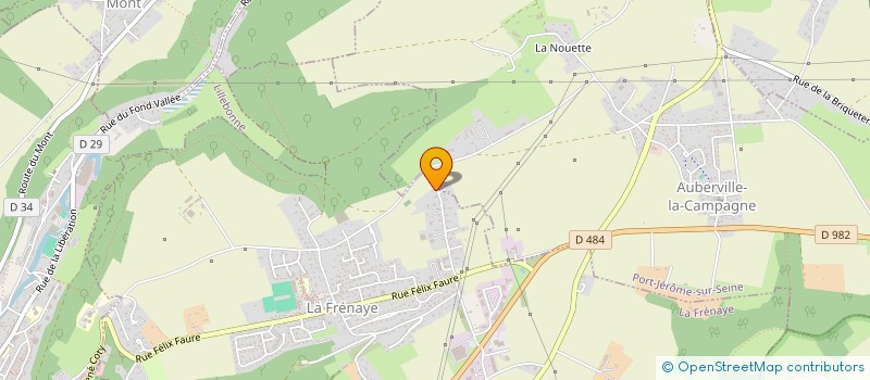 localisation de l'entreprise MADAME MAGALI LIVRAIN  LA FRENAYE