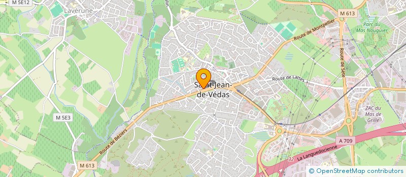 localisation de l'entreprise MADAME MAGALI LLENA à SAINT-JEAN-DE-VEDAS
