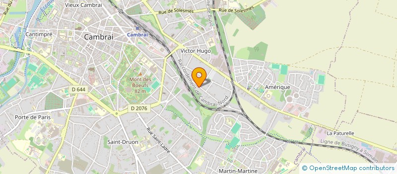 localisation de l'entreprise MADAME MAGALI LOBRY  CAMBRAI