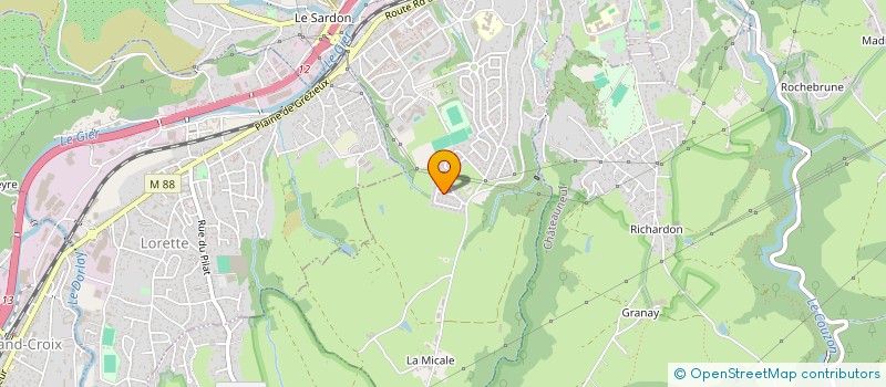 localisation de l'entreprise MADAME MAGALI LOLLIOT  RIVE-DE-GIER