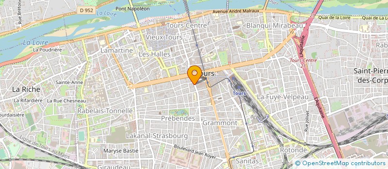 localisation de l'entreprise MADAME MAGALI LORILLARD  TOURS