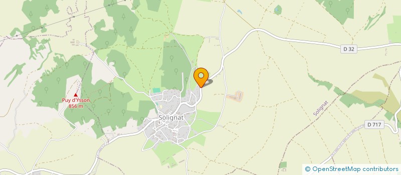 localisation de l'entreprise MADAME MAGALI LOUBARESSE  SOLIGNAT