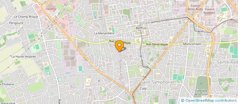 localisation de l'entreprise MADAME MAGALI LUCAS  TOURS