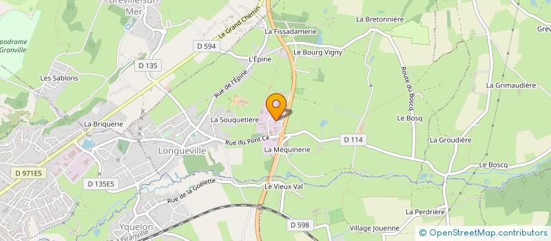 localisation de l'entreprise MADAME MAGALI LURIENNE  LONGUEVILLE