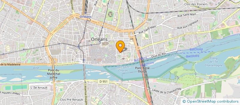 localisation de l'entreprise MADAME MAGALI MACELI à ORLEANS