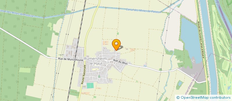 localisation de l'entreprise MADAME MAGALI MAEDER  RUMERSHEIM-LE-HAUT