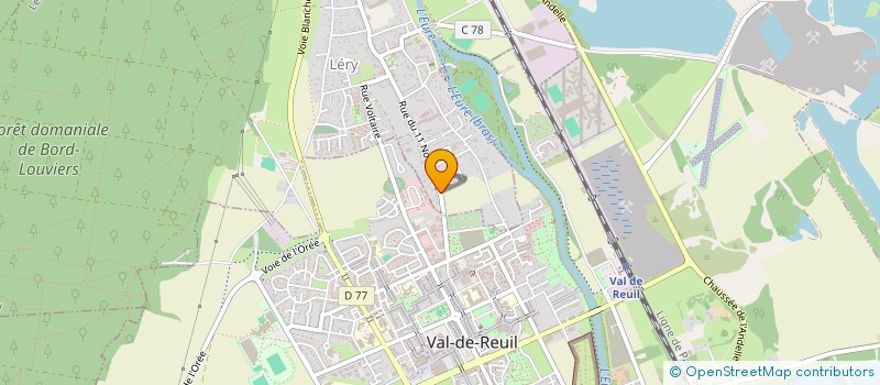 localisation de l'entreprise MADAME MAGALI MAHE  LERY