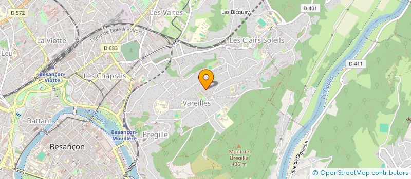 localisation de l'entreprise MADAME MAGALI MAIRETANCHARD à BESANCON