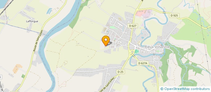 localisation de l'entreprise MADAME MAGALI MAJCHRZAK  RIEUX-VOLVESTRE