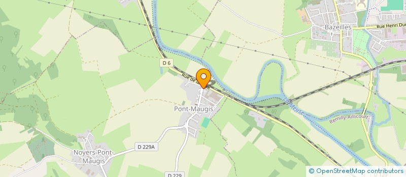 localisation de l'entreprise MADAME MAGALI MAJEWSKI  CHEMERY-CHEHERY