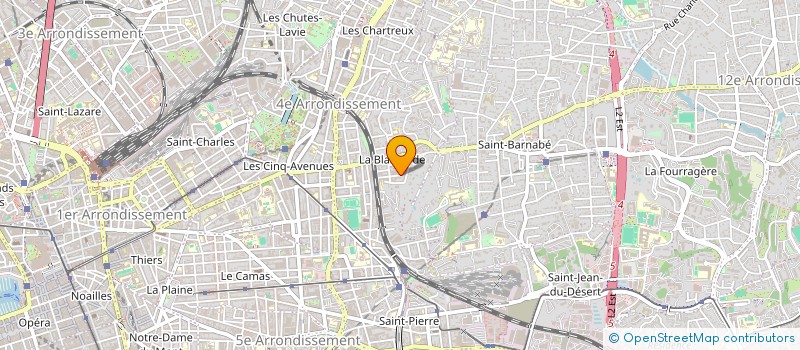 localisation de l'entreprise MADAME MAGALI MARC à MARSEILLE